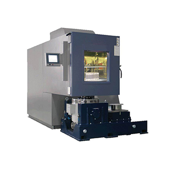 Vibration high and low temperature integrated test chamber
